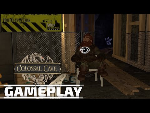 Colossal Cave Gameplay - PC [Gaming Trend]