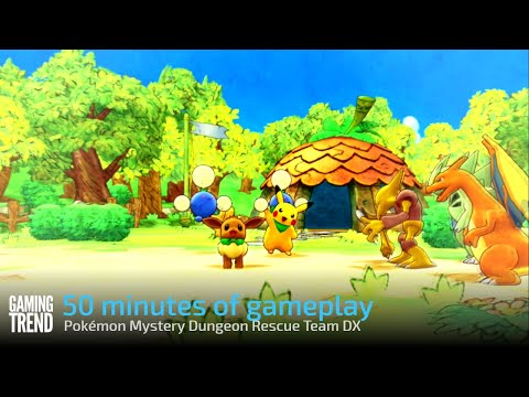 50 minutes of gameplay - Pokémon Mystery Dungeon Rescue Team DX