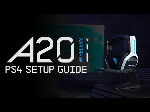 ASTRO A20 Wireless Gen 2 || PlayStation 4 Setup