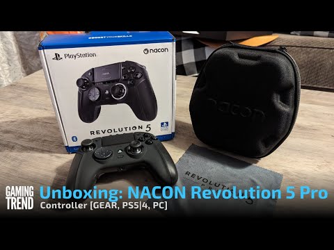 NACON Revolution 5 Pro Controller Unboxing for PS5, PS4, and PC