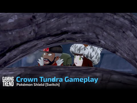 Pokémon Shield Crown Tundra Gameplay - Switch [Gaming Trend]