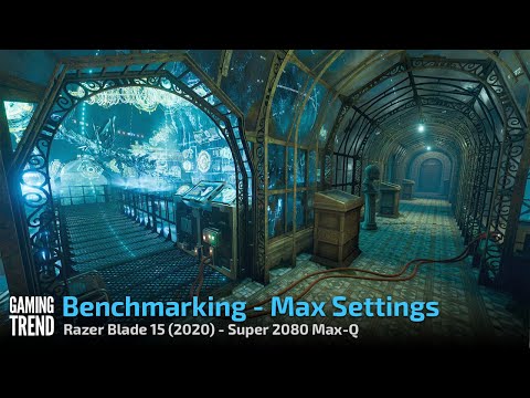 VRMark Cyan Room - Razer Blade 15 2080 Super Max-Q benchmark [Gaming Trend]