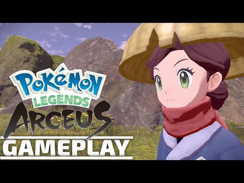 Pokémon Legends Arceus Gameplay - Switch [Gaming Trend]