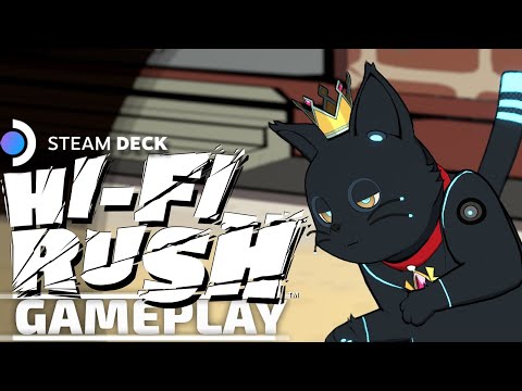 Hi-Fi Rush Rhythm Tower Gameplay - Steam Deck [Gaming Trend]