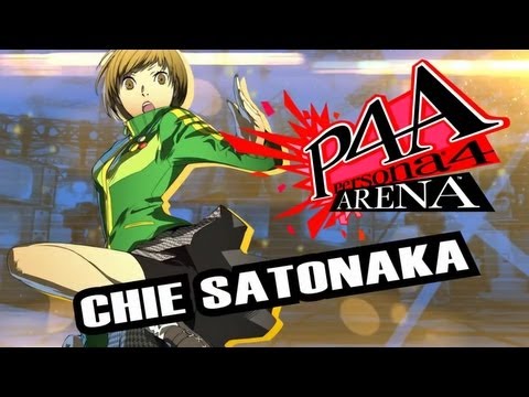 Persona 4 Arena Moves Video: Chie Satonaka