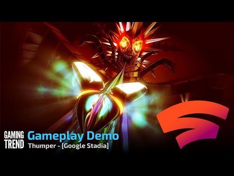 Thumper - Gameplay Demo - Google Stadia [Gaming Trend]