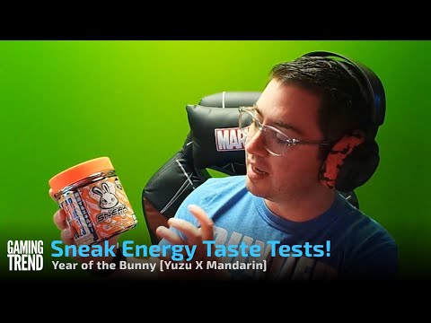 It is in fact the Year of the Bunny, featuring orangey goodness - Sneak Energy Taste Test!