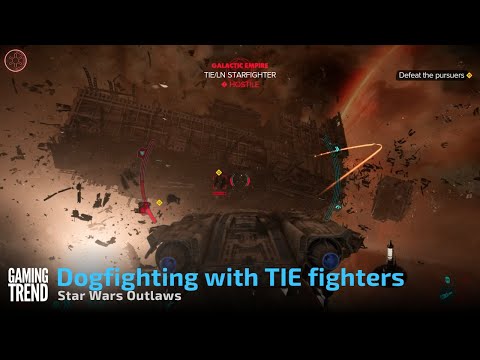 Star Wars Outlaws preview - Dogfighting with TIE fighters in 4K