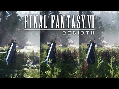 FINAL FANTASY VII REBIRTH - PC GRAPHICS PRESETS VIDEO