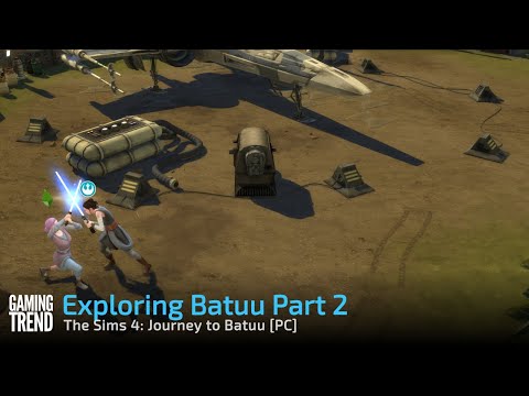 The Sims 4: Journey to Batuu - Exploring Batuu Part 2 [Gaming Trend]