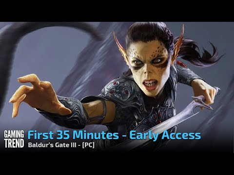 Baldur&#039;s Gate III - First 35 Minutes of Gameplay in 4K - PC [Gaming Trend]