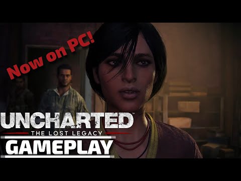 Uncharted: Lost Legacy gameplay on PC via an NVIDIA RTX 4090! - [Gaming Trend]