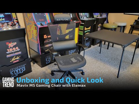 Mavix M5 Gaming Chair with Elemax - Unboxing and Quick Look
