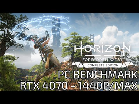 Horizon Forbidden West Benchmark - Tower Climbing on the GeForce RTX 4070 | Max Settings 1440P