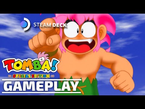 Tomba! Special Edition Steam Deck Gameplay - PC [GamingTrend]