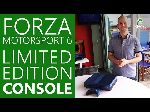 Forza Motorsport 6 Xbox One Limited Edition 1TB Console Revealed