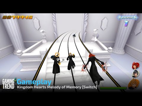 Kingdom Hearts Melody of Memory Gameplay - Switch [Gaming Trend]