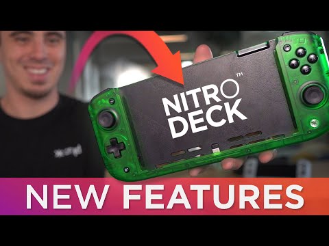 Nitro Deck Firmware Update! Deadzones, Motion Controls and More!!