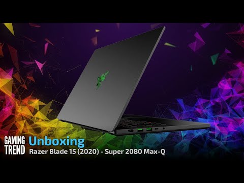 Razer Blade 15 (2020) 2080 Super Max-Q - Unboxing [Gaming Trend]