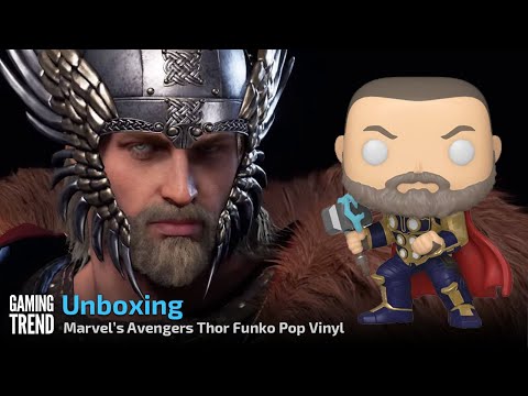 Marvel&#039;s Avengers Game Thor Pop Vinyl Unboxing [Gaming Trend]