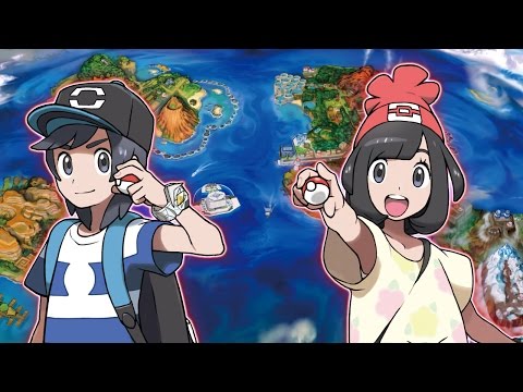 Explore the Alola Region in Pokémon Sun and Pokémon Moon!