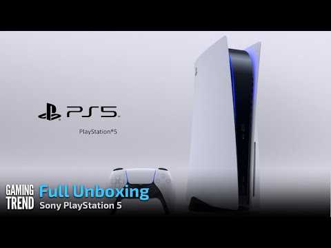 PlayStation 5 - Console and Controller Unboxing [Gaming Trend]