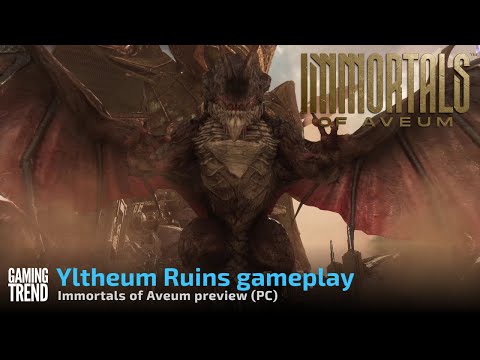 Yltheum Ruins Gameplay - Immortals of Aveum preview (PC) [Gaming Trend]