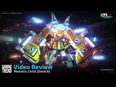 Metallic Child Video Review - Consistently Average - [Switch] [Gaming Trend]