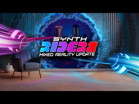 Meta Quest 3 Mixed Reality Gameplay | Synth Riders