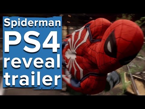 Spiderman PS4 reveal trailer - PlayStation E3