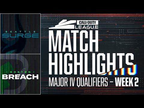 @Seattle Surge vs @Boston Breach | Major IV Qualifiers Highlights | Week 2 Day 1