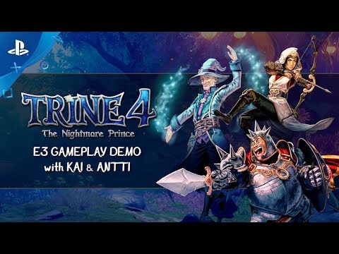 Trine 4 - E3 2019 Gameplay Walkthrough | PS4