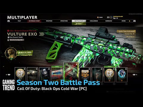 Season Two Battle Pass - Call Of Duty: Black Ops Cold War [PC] - [Gaming Trend]