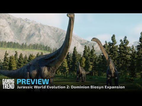 Jurassic World Evolution 2: Dominion Biosyn Expansion - PC PREVIEW [Gaming Trend]