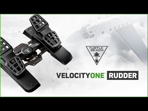 Turtle Beach VelocityOne Universal Rudder Pedals for Windows 10/11 PCs, Xbox Series X/S and Xbox One