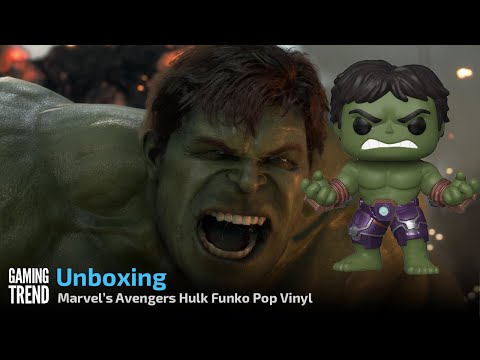 Marvel&#039;s Avengers Game Hulk Pop Vinyl Unboxing [Gaming Trend]