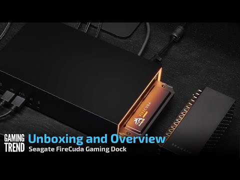 FireCuda Gaming Dock - Unboxing and Overview [Gaming Trend]