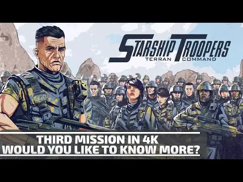 Starship Troopers Terran Command - Third Mission in 4K [Gaming Trend]