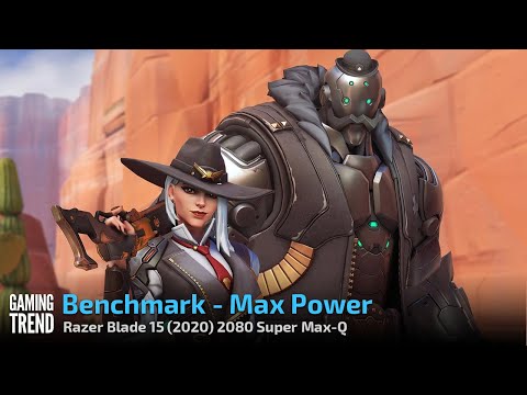 Overwatch - Max Power - Razer Blade 15 2080 Super Max-Q [Gaming Trend]