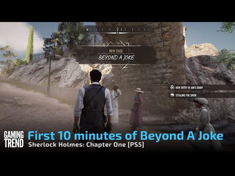 Sherlock Holmes: Chapter One - First 10 minutes of Beyond A Joke DLC in 4k on PS5 - [Gaming Trend]