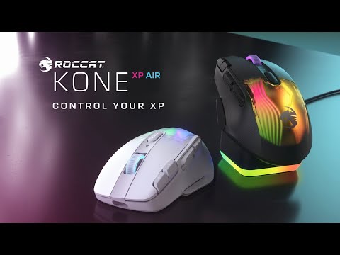 ROCCAT Kone XP Air Trailer (Wireless Gaming Mouse With Charging Dock)