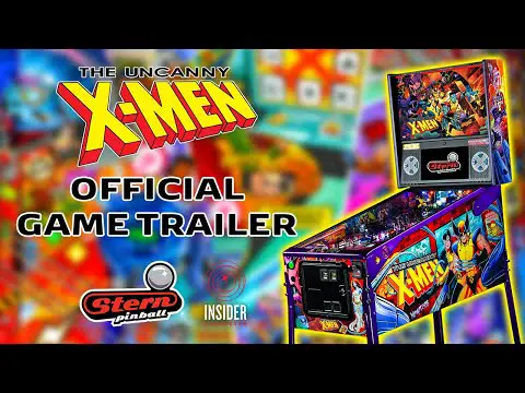 The Uncanny X-Men Pinball Trailer