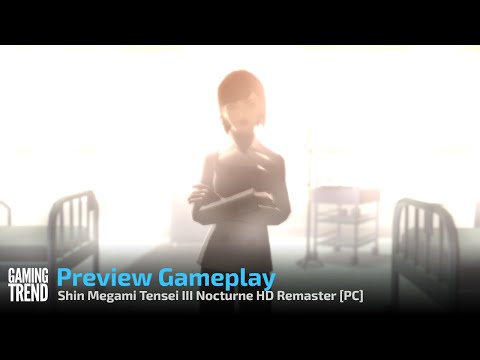 Shin Megami Tensei III Nocturne HD Remaster Preview Gameplay - PC [Gaming Trend]