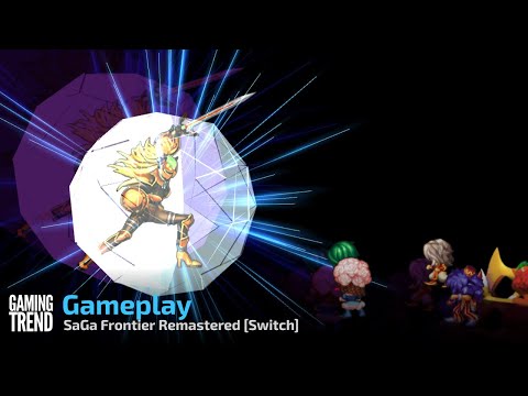 SaGa Frontier Remastered Gameplay - Switch [Gaming Trend]