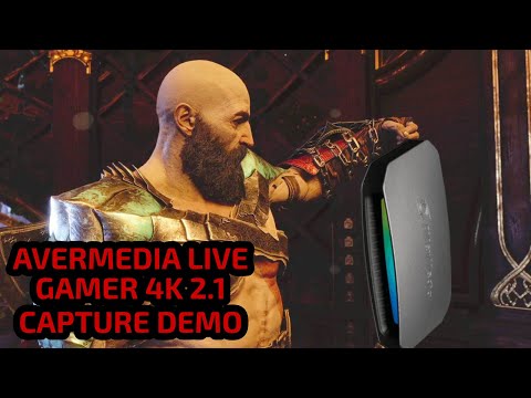 AverMedia Live Gamer Ultra 2.1 1440p 120Hz capture demo