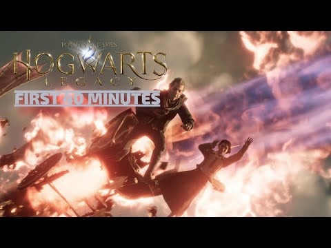 Hogwarts Legacy - First 40 minutes on PC [Gaming Trend]