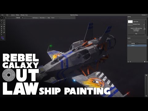 Rebel Galaxy Outlaw Ship Painting Tool