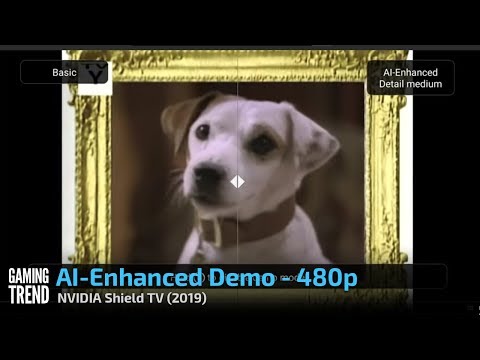 NVIDIA Shield - AI-Enhanced Demo - 480p [Gaming Trend]