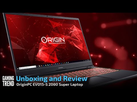 OriginPC EVO15-S 2080 Super Laptop - Unboxing and Review [Gaming Trend]