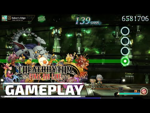 Theatrhythm Final Bar Line Gameplay - Switch [GamingTrend]